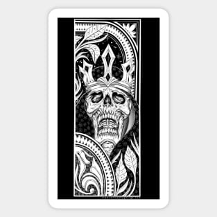 Skull King Sticker